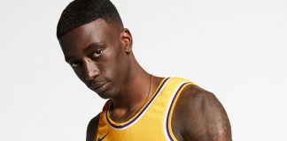 NIKE.IT – BASKET Training magglietta gialla - giocatore lakers