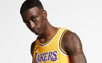 NIKE.IT – BASKET Training magglietta gialla - giocatore lakers